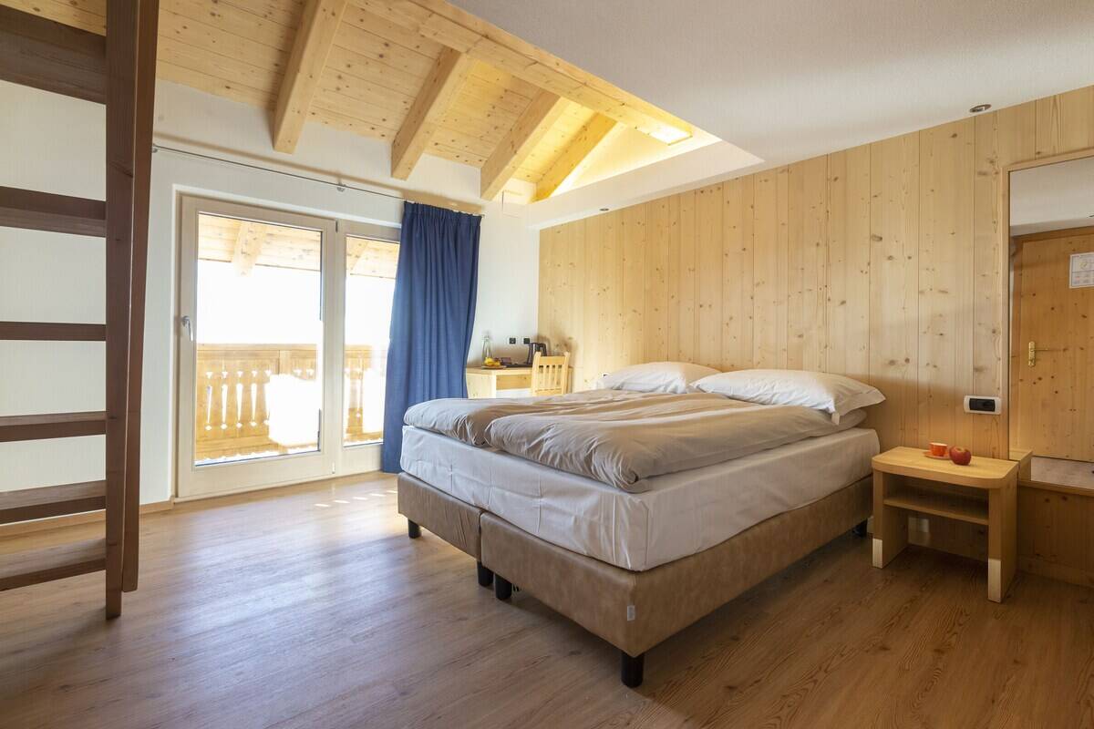 Alpine room at Hotel La Suisse